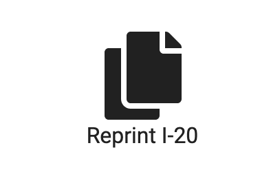 reprint i-20 button